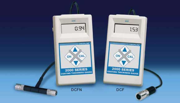 Medidores de espessura de revestimentos DCF-2000 e DCFN-2000